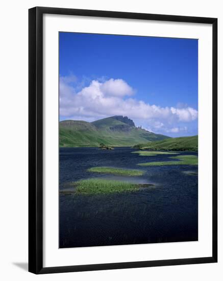 Loch Fada and the Storr, Isle of Skye, Highland Region, Scotland, United Kingdom-Roy Rainford-Framed Photographic Print