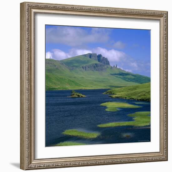 Loch Fada and the Storr, Isle of Skye, Highlands Region, Scotland, UK, Europe-Roy Rainford-Framed Photographic Print