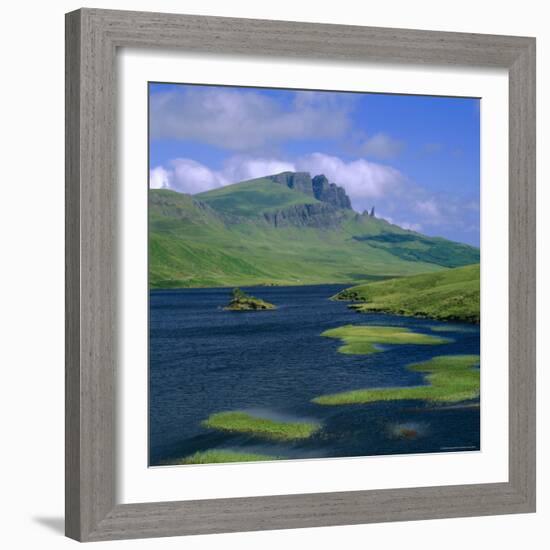 Loch Fada and the Storr, Isle of Skye, Highlands Region, Scotland, UK, Europe-Roy Rainford-Framed Photographic Print