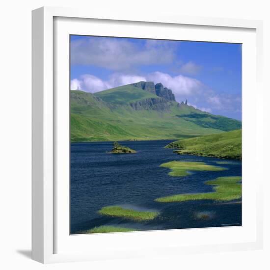 Loch Fada and the Storr, Isle of Skye, Highlands Region, Scotland, UK, Europe-Roy Rainford-Framed Photographic Print