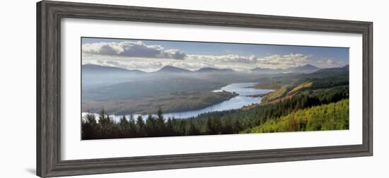 Loch Garry and Glen Garry, Near Fort Augustus, Highland Region, Scotland, United Kingdom, Europe-Patrick Dieudonne-Framed Photographic Print