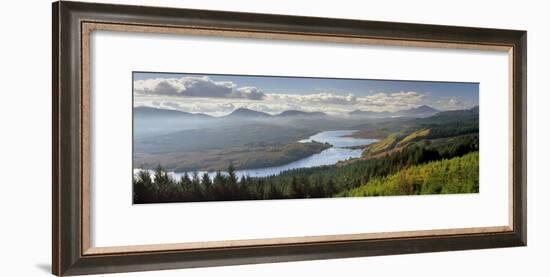 Loch Garry and Glen Garry, Near Fort Augustus, Highland Region, Scotland, United Kingdom, Europe-Patrick Dieudonne-Framed Photographic Print