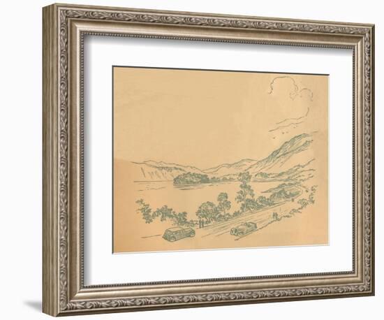 'Loch Lomond', c1936-Unknown-Framed Giclee Print