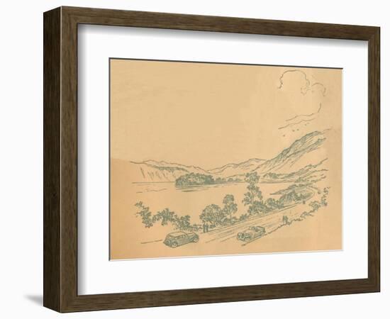 'Loch Lomond', c1936-Unknown-Framed Giclee Print