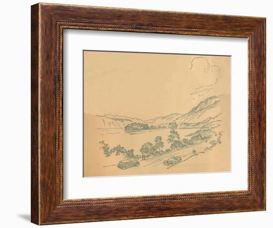 'Loch Lomond', c1936-Unknown-Framed Giclee Print