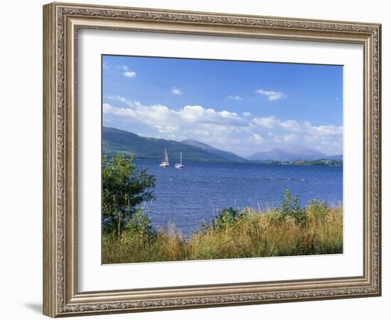 Loch Lomond, Strathclyde, Scotland, United Kingdom-Kathy Collins-Framed Photographic Print