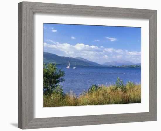 Loch Lomond, Strathclyde, Scotland, United Kingdom-Kathy Collins-Framed Photographic Print