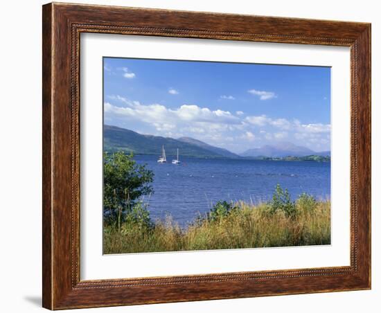 Loch Lomond, Strathclyde, Scotland, United Kingdom-Kathy Collins-Framed Photographic Print