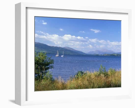 Loch Lomond, Strathclyde, Scotland, United Kingdom-Kathy Collins-Framed Photographic Print