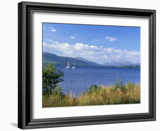 Loch Lomond, Strathclyde, Scotland, United Kingdom-Kathy Collins-Framed Photographic Print