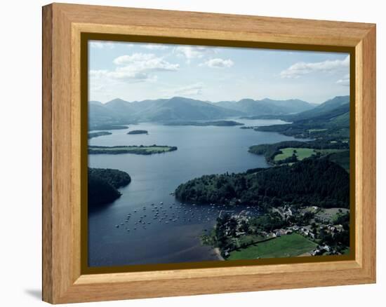 Loch Lomond, Strathclyde, Scotland, United Kingdom-Adam Woolfitt-Framed Premier Image Canvas