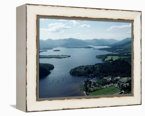 Loch Lomond, Strathclyde, Scotland, United Kingdom-Adam Woolfitt-Framed Premier Image Canvas
