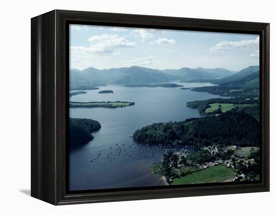 Loch Lomond, Strathclyde, Scotland, United Kingdom-Adam Woolfitt-Framed Premier Image Canvas