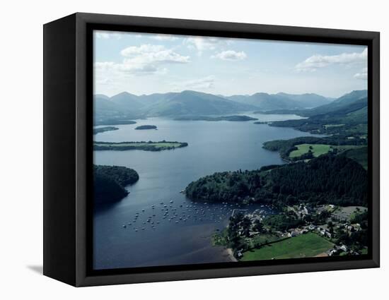 Loch Lomond, Strathclyde, Scotland, United Kingdom-Adam Woolfitt-Framed Premier Image Canvas