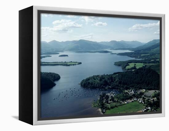 Loch Lomond, Strathclyde, Scotland, United Kingdom-Adam Woolfitt-Framed Premier Image Canvas