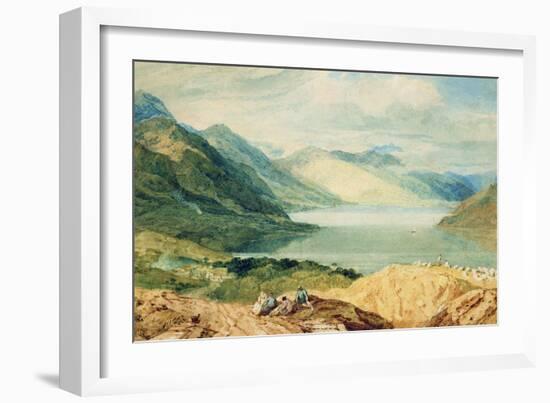 Loch Lomond-J. M. W. Turner-Framed Giclee Print