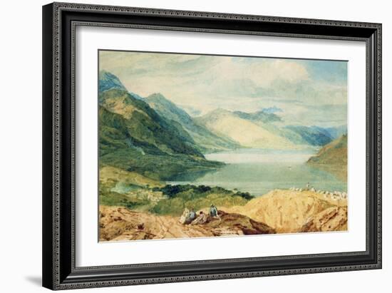 Loch Lomond-J. M. W. Turner-Framed Giclee Print