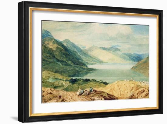 Loch Lomond-J. M. W. Turner-Framed Giclee Print