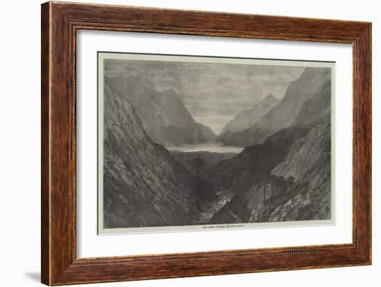 Loch Maree, Dingwall and Skye Railway-Samuel Read-Framed Giclee Print