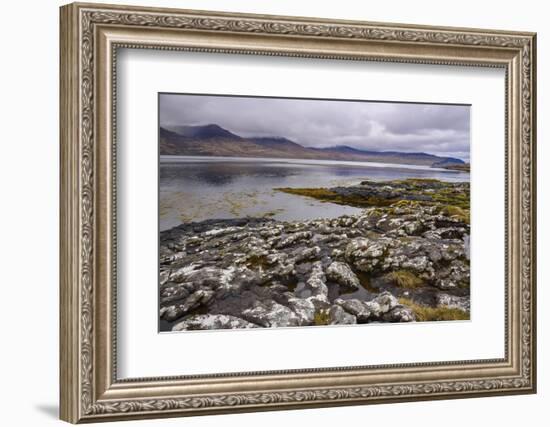 Loch Na Keal, Near Kellan, Isle of Mull, Inner Hebrides, Argyll and Bute, Scotland, United Kingdom-Gary Cook-Framed Photographic Print