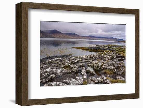 Loch Na Keal, Near Kellan, Isle of Mull, Inner Hebrides, Argyll and Bute, Scotland, United Kingdom-Gary Cook-Framed Photographic Print