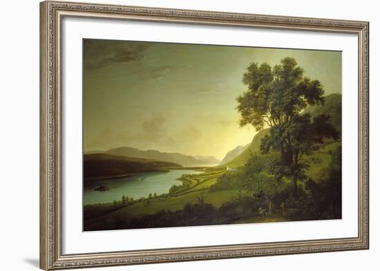 Loch Ness and Dochfour House-Alexander Nasmyth-Framed Premium Giclee Print