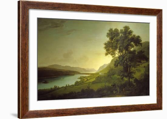 Loch Ness and Dochfour House-Alexander Nasmyth-Framed Premium Giclee Print