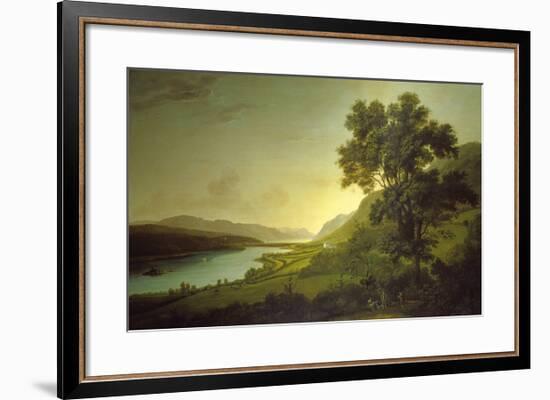 Loch Ness and Dochfour House-Alexander Nasmyth-Framed Premium Giclee Print