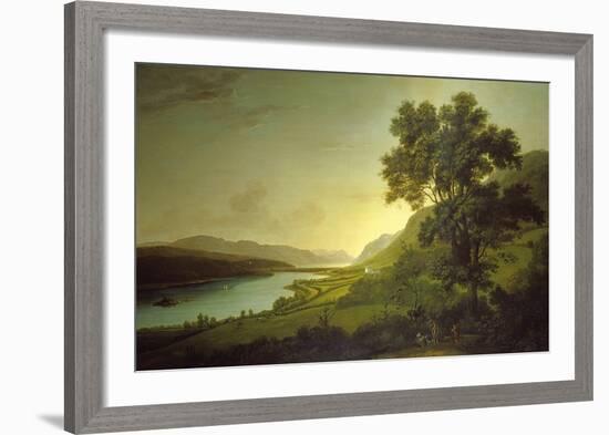 Loch Ness and Dochfour House-Alexander Nasmyth-Framed Premium Giclee Print