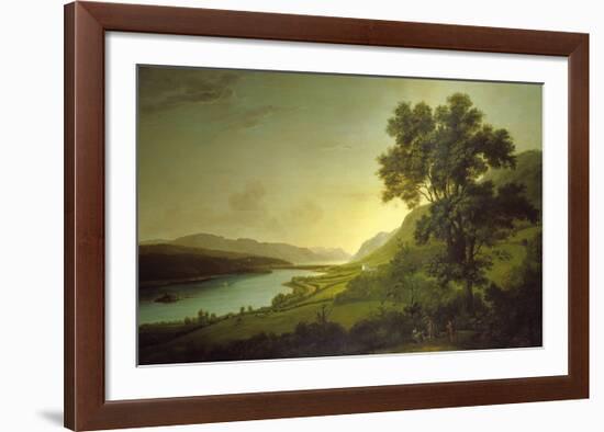 Loch Ness and Dochfour House-Alexander Nasmyth-Framed Premium Giclee Print