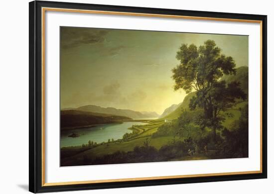 Loch Ness and Dochfour House-Alexander Nasmyth-Framed Premium Giclee Print