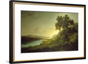 Loch Ness and Dochfour House-Alexander Nasmyth-Framed Premium Giclee Print