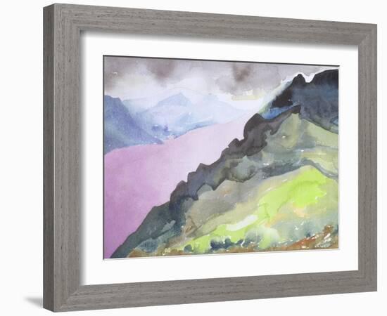 Loch Ness from Glendoe Lodge, 1995-Izabella Godlewska de Aranda-Framed Giclee Print