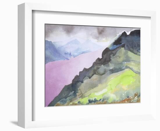 Loch Ness from Glendoe Lodge, 1995-Izabella Godlewska de Aranda-Framed Giclee Print