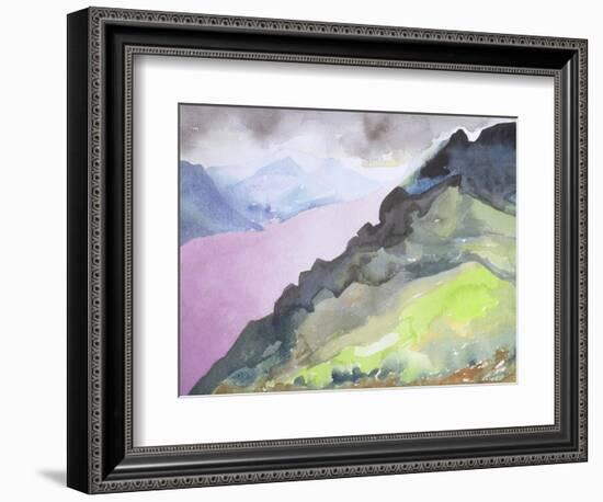 Loch Ness from Glendoe Lodge, 1995-Izabella Godlewska de Aranda-Framed Giclee Print