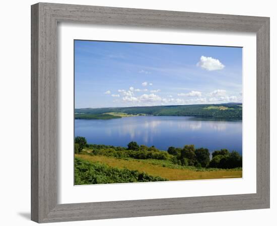 Loch Ness in Summer, from Abriachan, Near Inverness, Highlands Region, Scotland, UK, Europe-Richard Ashworth-Framed Photographic Print