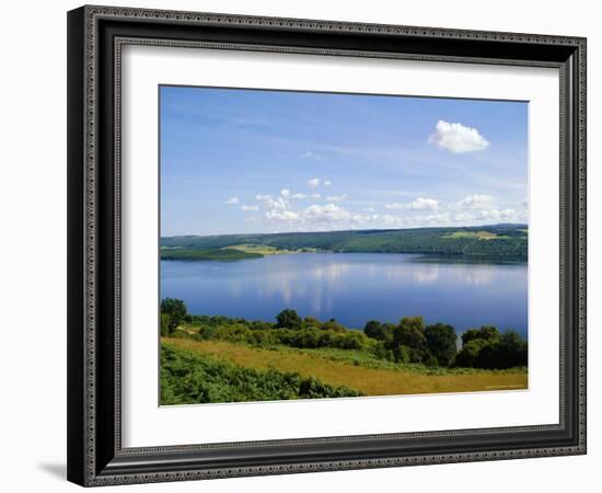 Loch Ness in Summer, from Abriachan, Near Inverness, Highlands Region, Scotland, UK, Europe-Richard Ashworth-Framed Photographic Print