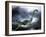 Loch Ness Monster, Artwork-Victor Habbick-Framed Photographic Print