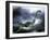 Loch Ness Monster, Artwork-Victor Habbick-Framed Photographic Print