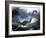 Loch Ness Monster, Artwork-Victor Habbick-Framed Photographic Print