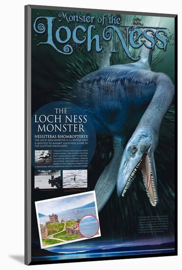 Loch Ness-null-Mounted Art Print