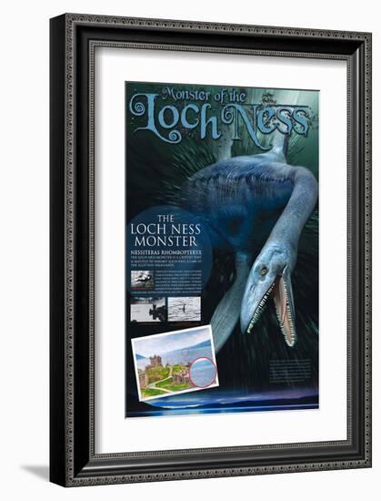 Loch Ness-null-Framed Art Print