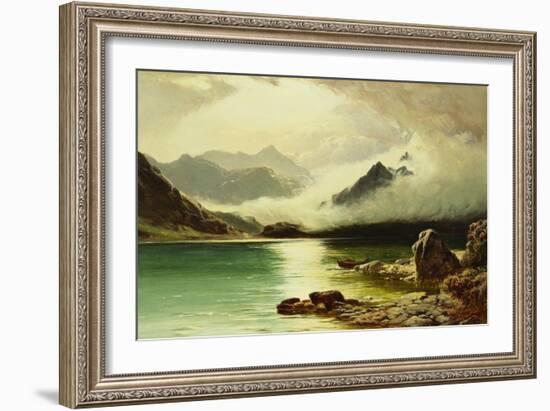 Loch Scavaig, Isle of Skye-Sidney Richard Percy-Framed Giclee Print