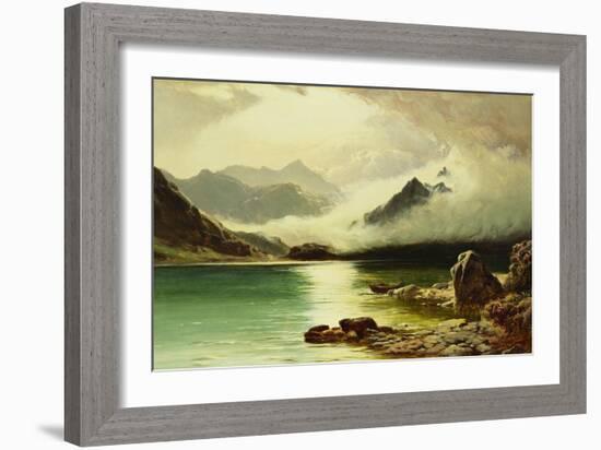 Loch Scavaig, Isle of Skye-Sidney Richard Percy-Framed Giclee Print
