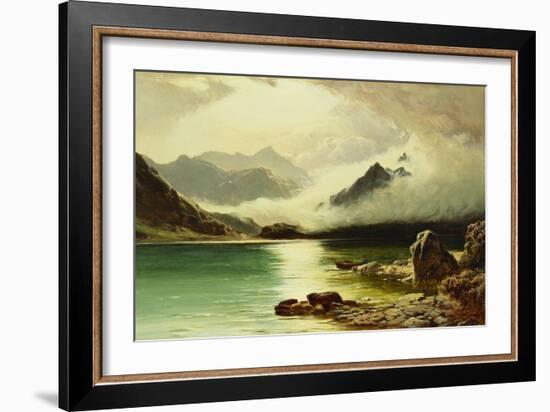 Loch Scavaig, Isle of Skye-Sidney Richard Percy-Framed Giclee Print