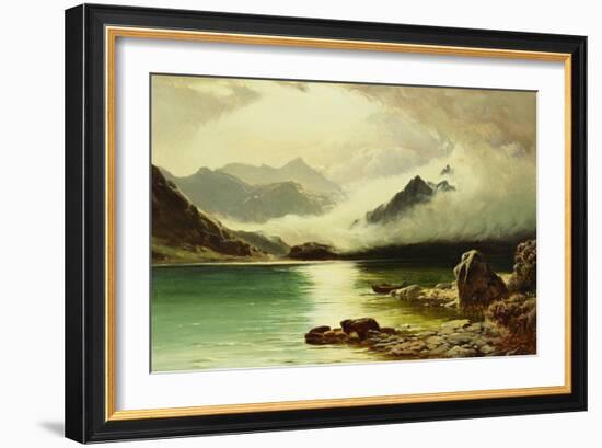 Loch Scavaig, Isle of Skye-Sidney Richard Percy-Framed Giclee Print