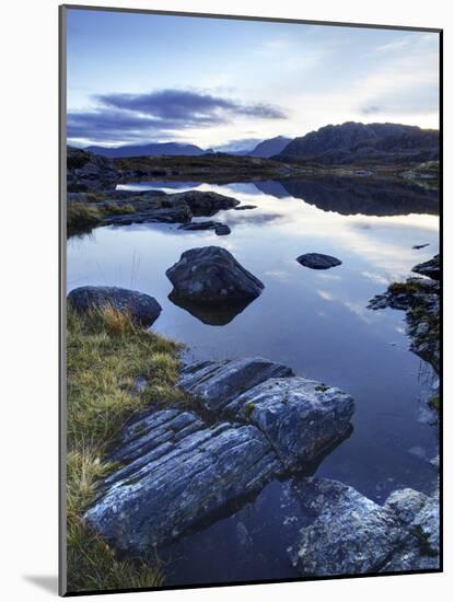 Loch Tollaidh at Dawn, Near Poolewe, Achnasheen, Wester Ross, Highlands, Scotland, United Kingdom-Lee Frost-Mounted Photographic Print