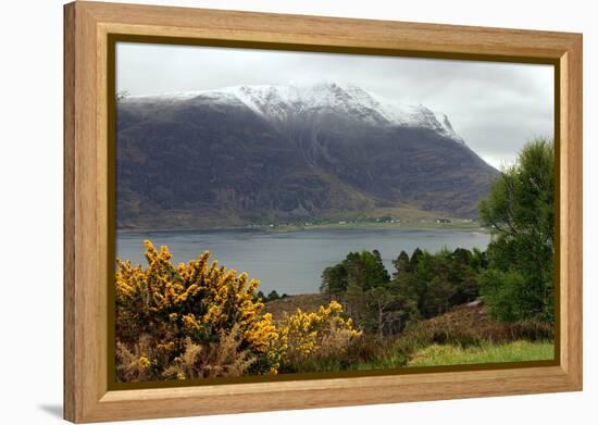 Loch Torridon and Liathach, Highland, Scotland-Peter Thompson-Framed Premier Image Canvas