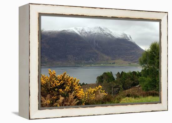 Loch Torridon and Liathach, Highland, Scotland-Peter Thompson-Framed Premier Image Canvas