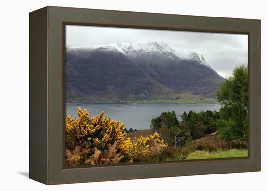 Loch Torridon and Liathach, Highland, Scotland-Peter Thompson-Framed Premier Image Canvas